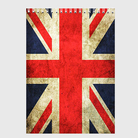Скетчбук с принтом Великобритания в Новосибирске, 100% бумага
 | 48 листов, плотность листов — 100 г/м2, плотность картонной обложки — 250 г/м2. Листы скреплены сверху удобной пружинной спиралью | great britain | the united kingdom of great britain | британия | великая британия | великобритания | государство | соединённое королевство | страна | флаг | флаги