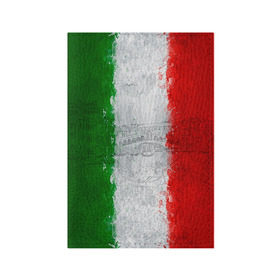 Обложка для паспорта матовая кожа с принтом Италия в Новосибирске, натуральная матовая кожа | размер 19,3 х 13,7 см; прозрачные пластиковые крепления | country | italy | государство | италия | страна | флаг | флаги