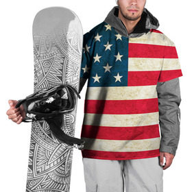 Накидка на куртку 3D с принтом США в Новосибирске, 100% полиэстер |  | country | usa | америка | государство | соединённые штаты америки | страна | флаг | флаги | штаты