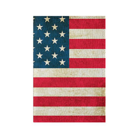 Обложка для паспорта матовая кожа с принтом США в Новосибирске, натуральная матовая кожа | размер 19,3 х 13,7 см; прозрачные пластиковые крепления | country | usa | америка | государство | соединённые штаты америки | страна | флаг | флаги | штаты