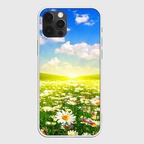Чехол для iPhone 12 Pro Max с принтом Ромашки в Новосибирске, Силикон |  | Тематика изображения на принте: поле | природа | ромашка | цветы