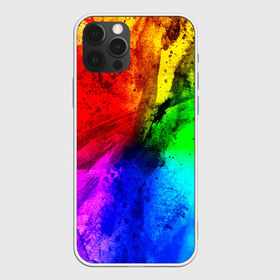 Чехол для iPhone 12 Pro Max с принтом Grunge paint в Новосибирске, Силикон |  | Тематика изображения на принте: абстракция | абстракция красок | арт | брызги | краска | цветные