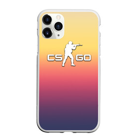 Чехол для iPhone 11 Pro матовый с принтом Fade csgo в Новосибирске, Силикон |  | counter strike | cs go | fade cs go