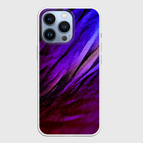 Чехол для iPhone 13 Pro с принтом Фиолетовый в Новосибирске,  |  | волна | текстура | фиолетовый