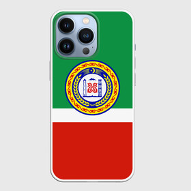Чехол для iPhone 13 Pro с принтом Чеченская республика в Новосибирске,  |  | кадыров | терек | чечня
