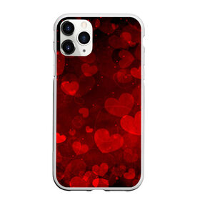 Чехол для iPhone 11 Pro Max матовый с принтом Сердечко в Новосибирске, Силикон |  | 14 февраля | красная | любовь | сердце