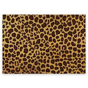 Поздравительная открытка с принтом Окрас леопарда в Новосибирске, 100% бумага | плотность бумаги 280 г/м2, матовая, на обратной стороне линовка и место для марки
 | арт | животные | леопард | окрас