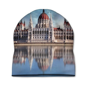 Шапка 3D с принтом Будапешт в Новосибирске, 100% полиэстер | универсальный размер, печать по всей поверхности изделия | budapest | europe | hungary | будапешт | венгрия | европа | ес | отпуск | туризм