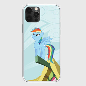 Чехол для iPhone 12 Pro Max с принтом Rainbow в Новосибирске, Силикон |  | Тематика изображения на принте: my little pony | луна | пинки пай | пони | рарити | рейнбоу дэш | селестия | сумеречная искорка | флаттершай | эплджек