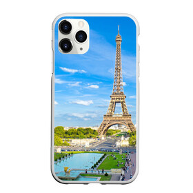 Чехол для iPhone 11 Pro Max матовый с принтом Париж в Новосибирске, Силикон |  | Тематика изображения на принте: france | paris | париж | франция | эйфелева башня