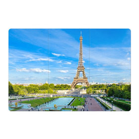 Магнитный плакат 3Х2 с принтом Париж в Новосибирске, Полимерный материал с магнитным слоем | 6 деталей размером 9*9 см | Тематика изображения на принте: france | paris | париж | франция | эйфелева башня