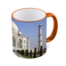 Кружка 3D с принтом Индия в Новосибирске, керамика | ёмкость 330 мл | Тематика изображения на принте: goa | india | mumbai | new delhi | taj mahal | гоа | индия | каникулы | мавзолей | мечеть | мумбай | нью дели | отдых | отпуск | приключения | тадж махал | туризм