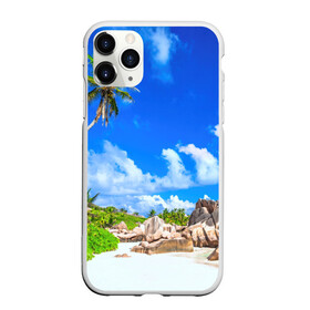 Чехол для iPhone 11 Pro Max матовый с принтом Сейшельские острова в Новосибирске, Силикон |  | seychelles | восточная африка | индийский океан | каникулы | море | островное государство | отдых | отпуск | пальмы | песок | пляж | приключение | путешествие | рай | сейшелы | сейшельские острова | туризм