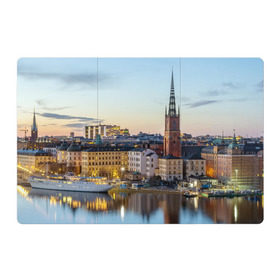Магнитный плакат 3Х2 с принтом Швеция в Новосибирске, Полимерный материал с магнитным слоем | 6 деталей размером 9*9 см | europe | stockholm | sweden | европа | ес | каникулы | отпуск | стокгольм | туризм | швеция