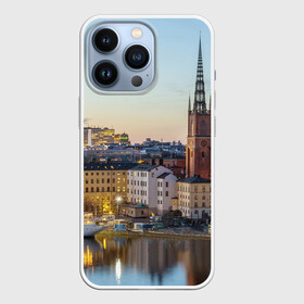Чехол для iPhone 13 Pro с принтом Швеция в Новосибирске,  |  | Тематика изображения на принте: europe | stockholm | sweden | европа | ес | каникулы | отпуск | стокгольм | туризм | швеция
