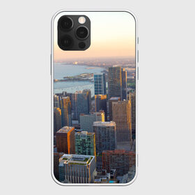 Чехол для iPhone 12 Pro Max с принтом Нью-Йорк в Новосибирске, Силикон |  | Тематика изображения на принте: america | new york | usa | америка | высотки | мегаполис | нью йорк | столица мира | сша | штаты