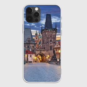 Чехол для iPhone 12 Pro Max с принтом Прага в Новосибирске, Силикон |  | Тематика изображения на принте: czech republic | europe | prague | европа | ес | каникулы | мосты | отпуск | прага | туризм | хоккей | чехия
