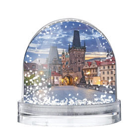 Снежный шар с принтом Прага в Новосибирске, Пластик | Изображение внутри шара печатается на глянцевой фотобумаге с двух сторон | czech republic | europe | prague | европа | ес | каникулы | мосты | отпуск | прага | туризм | хоккей | чехия