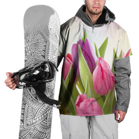 Накидка на куртку 3D с принтом Тюльпаны в Новосибирске, 100% полиэстер |  | Тематика изображения на принте: 8 марта | аромат | букет | вазон | великолепие | дача | девушки | женщины | краски | красота | куст | лужайка | милые цветы | огород | палитра | прелесть | радуга | растение | тюльпаны