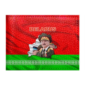 Обложка для студенческого билета с принтом Belarus 18 в Новосибирске, натуральная кожа | Размер: 11*8 см; Печать на всей внешней стороне | belarus | беларусь | лукашенко | президент