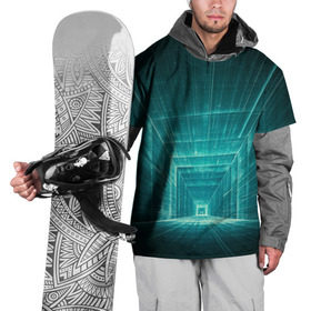 Накидка на куртку 3D с принтом Цифровой тоннель в Новосибирске, 100% полиэстер |  | глубины сознания | интернет | коридор | матрица | оптическая иллюзия | секрет | сеть | тайна | тоннель