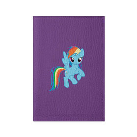 Обложка для паспорта матовая кожа с принтом Me little pony 5 в Новосибирске, натуральная матовая кожа | размер 19,3 х 13,7 см; прозрачные пластиковые крепления | my little pony