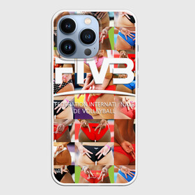 Чехол для iPhone 13 Pro с принтом Волейбол 1 в Новосибирске,  |  | fiv3 | volleyball | волейбол