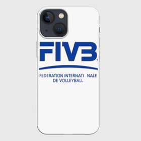 Чехол для iPhone 13 mini с принтом Волейбол 3 в Новосибирске,  |  | fiv3 | volleyball | волейбол