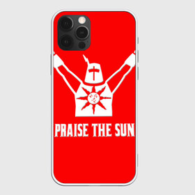 Чехол для iPhone 12 Pro Max с принтом Dark Souls 4 в Новосибирске, Силикон |  | Тематика изображения на принте: dark souls | praise the sun | you died | дарк соулс