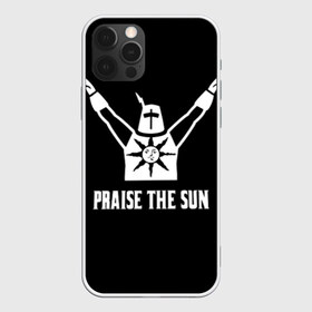 Чехол для iPhone 12 Pro Max с принтом Dark Souls 5 в Новосибирске, Силикон |  | dark souls | praise the sun | you died | дарк соулс