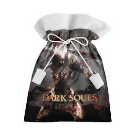 Подарочный 3D мешок с принтом Dark Souls 8 в Новосибирске, 100% полиэстер | Размер: 29*39 см | dark souls | praise the sun | you died | дарк соулс