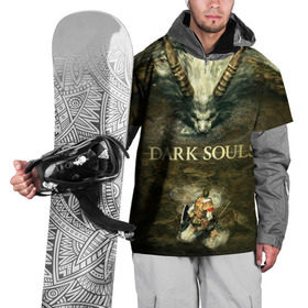 Накидка на куртку 3D с принтом Dark Souls 12 в Новосибирске, 100% полиэстер |  | dark souls | praise the sun | you died | дарк соулс