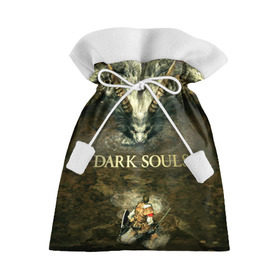 Подарочный 3D мешок с принтом Dark Souls 12 в Новосибирске, 100% полиэстер | Размер: 29*39 см | dark souls | praise the sun | you died | дарк соулс