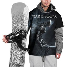Накидка на куртку 3D с принтом Dark Souls 15 в Новосибирске, 100% полиэстер |  | dark souls | praise the sun | you died | дарк соулс