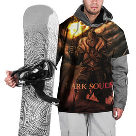 Накидка на куртку 3D с принтом Dark Souls 18 в Новосибирске, 100% полиэстер |  | dark souls | praise the sun | you died | дарк соулс