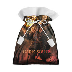 Подарочный 3D мешок с принтом Dark Souls 18 в Новосибирске, 100% полиэстер | Размер: 29*39 см | dark souls | praise the sun | you died | дарк соулс