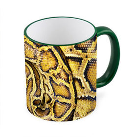 Кружка 3D с принтом Змея в Новосибирске, керамика | ёмкость 330 мл | snake | анаконда | гадюка | змеиная | змея | кобра | кожа | кожура | удав | уж | червь | червяк | яд