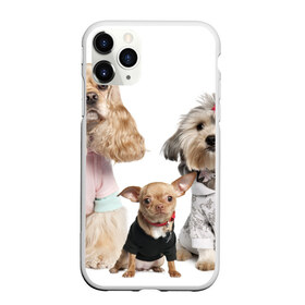 Чехол для iPhone 11 Pro матовый с принтом Дивные собачки в Новосибирске, Силикон |  | Тематика изображения на принте: весёлый | животное | зверёк | игривый | классный | красивый | лучший друг человека | любимец | милый | охрана | пёс | питомец | прикольный | смешной | собака | собачонка | ум | щенок | щеночек