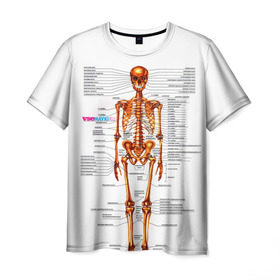 Мужская футболка 3D с принтом Шпаргалки в Новосибирске, 100% полиэфир | прямой крой, круглый вырез горловины, длина до линии бедер | шпаргалка