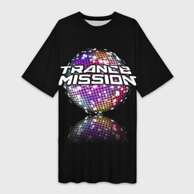 Платье-футболка 3D с принтом Trancemission в Новосибирске,  |  | trancemission |   |  trance mission | транс миссия | трансмиссия