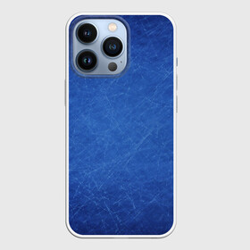 Чехол для iPhone 13 Pro с принтом Текстура в Новосибирске,  |  | полоски | синий | текстура | царапины