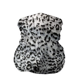 Бандана-труба 3D с принтом White Jaguar в Новосибирске, 100% полиэстер, ткань с особыми свойствами — Activecool | плотность 150‒180 г/м2; хорошо тянется, но сохраняет форму | Тематика изображения на принте: барс | леопард | ягуар