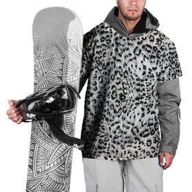 Накидка на куртку 3D с принтом White Jaguar в Новосибирске, 100% полиэстер |  | Тематика изображения на принте: барс | леопард | ягуар