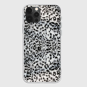 Чехол для iPhone 12 Pro с принтом White Jaguar в Новосибирске, силикон | область печати: задняя сторона чехла, без боковых панелей | Тематика изображения на принте: барс | леопард | ягуар