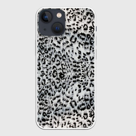 Чехол для iPhone 13 mini с принтом White Jaguar в Новосибирске,  |  | Тематика изображения на принте: барс | леопард | ягуар
