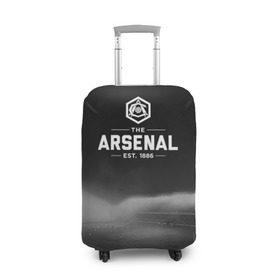Чехол для чемодана 3D с принтом Arsenal FC в Новосибирске, 86% полиэфир, 14% спандекс | двустороннее нанесение принта, прорези для ручек и колес | арсенал