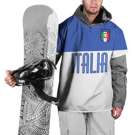 Накидка на куртку 3D с принтом Сборная Италии по футболу в Новосибирске, 100% полиэстер |  | европы | италия