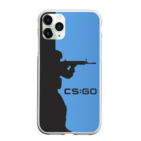 Чехол для iPhone 11 Pro Max матовый с принтом CSGO Силуэт в Новосибирске, Силикон |  | cs | cs go | csgo | go | го | контр страйк | контра | кс | кс го | ксго | спецназ | террористы