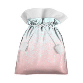 Подарочный 3D мешок с принтом Pink Blue Gradient в Новосибирске, 100% полиэстер | Размер: 29*39 см | blu | gradient | pink | голубое | градиент | розовое