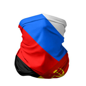 Бандана-труба 3D с принтом Вечная Россия в Новосибирске, 100% полиэстер, ткань с особыми свойствами — Activecool | плотность 150‒180 г/м2; хорошо тянется, но сохраняет форму | патриот | россия | русь | триколор | флаг | я русский